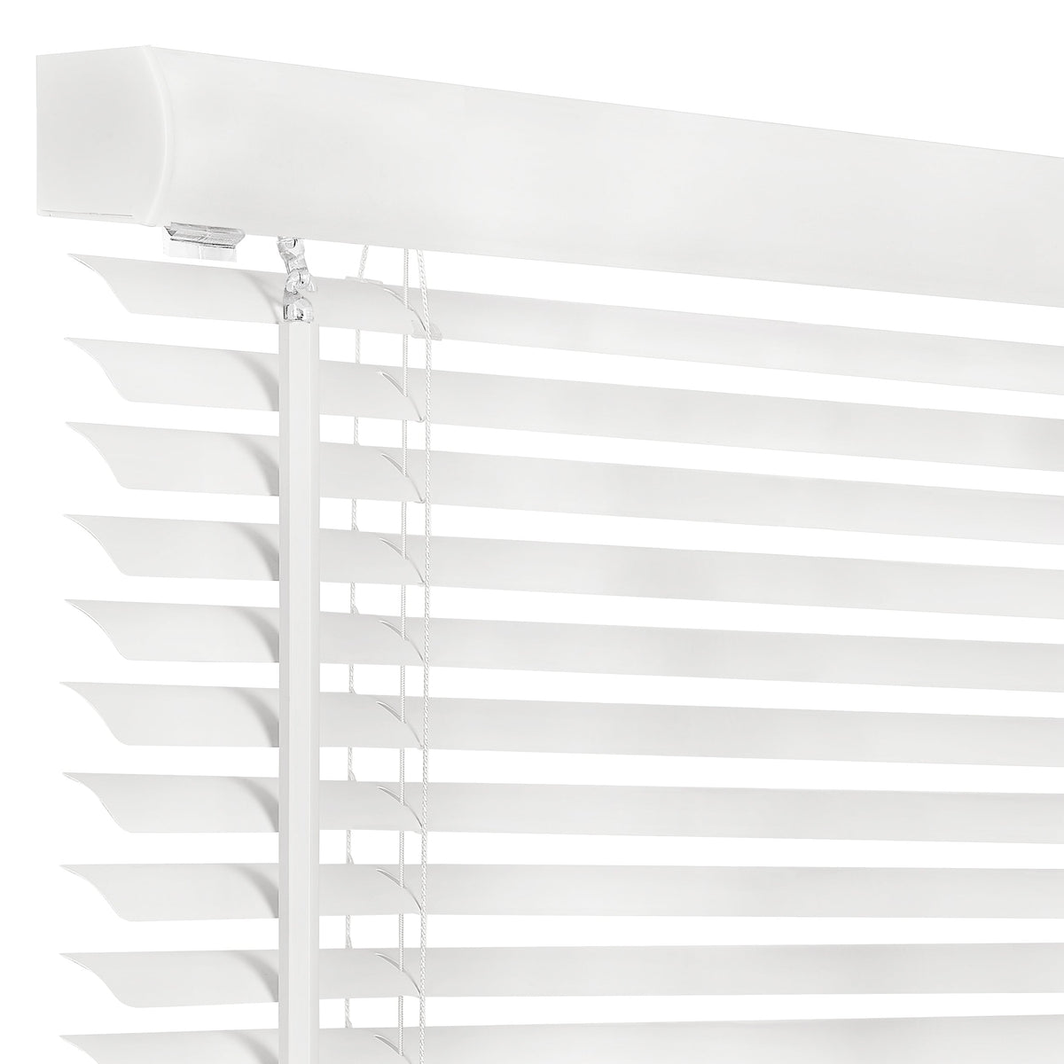 1" Light Filtering Mini Blind - 48-inch - Pearl White - 27x48