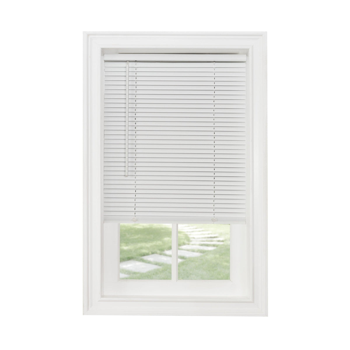 Cordless Mini Blind, 1" Slats, 40" x 64"