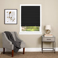 WINDOW SHADE-PLEATD-48x75-BLACK